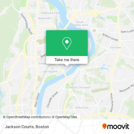 Jackson Courts map
