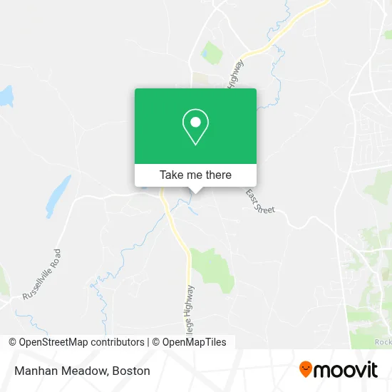 Manhan Meadow map