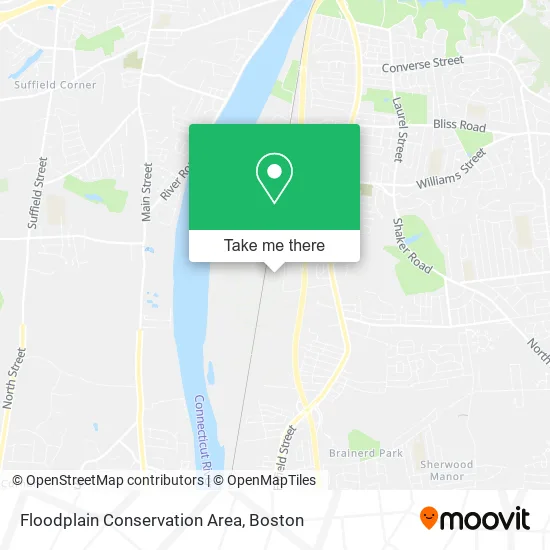 Floodplain Conservation Area map