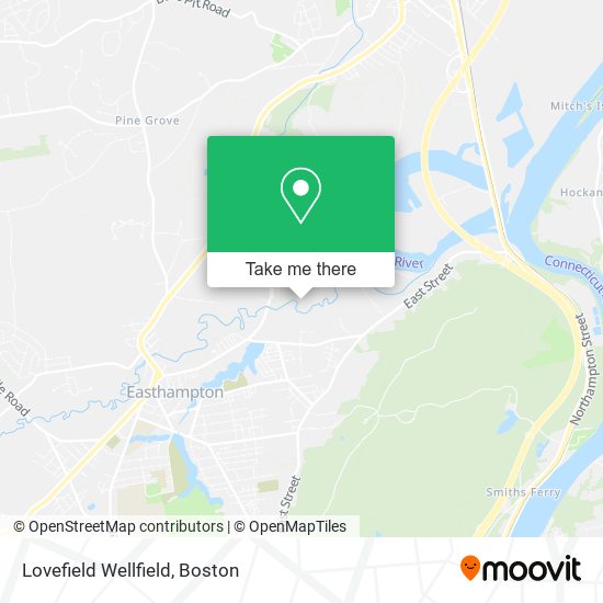 Mapa de Lovefield Wellfield