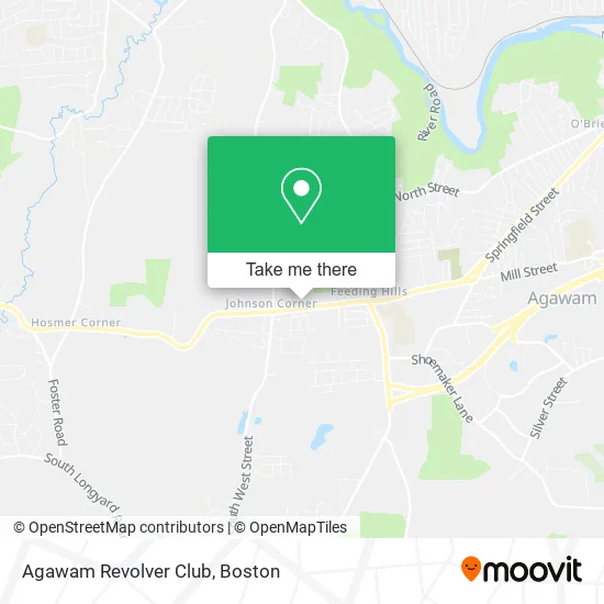 Agawam Revolver Club map