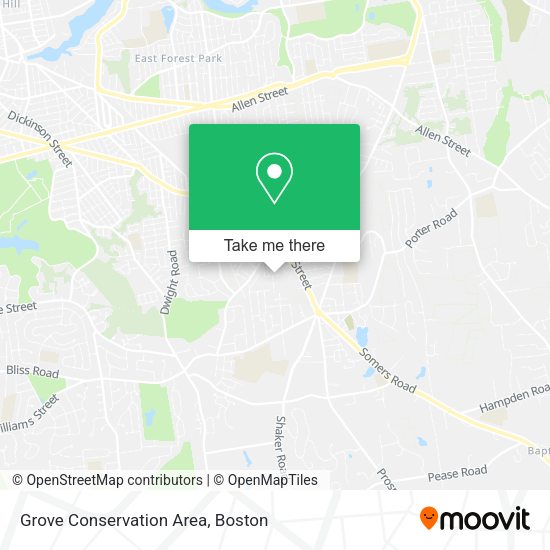 Grove Conservation Area map