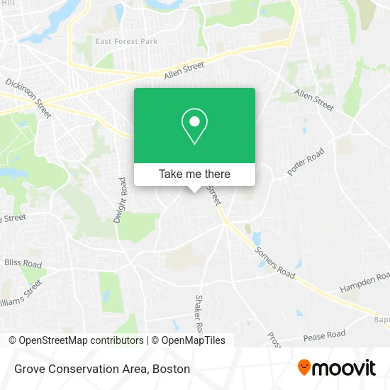 Grove Conservation Area map