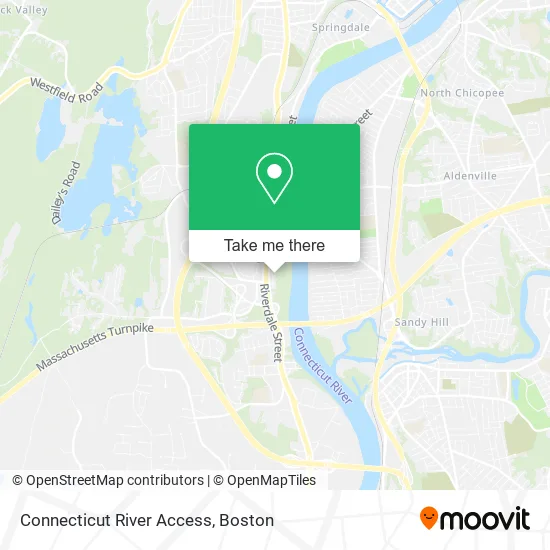 Connecticut River Access map