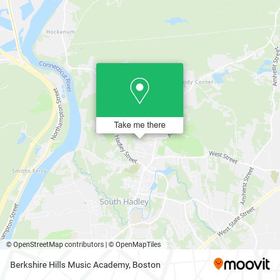 Mapa de Berkshire Hills Music Academy