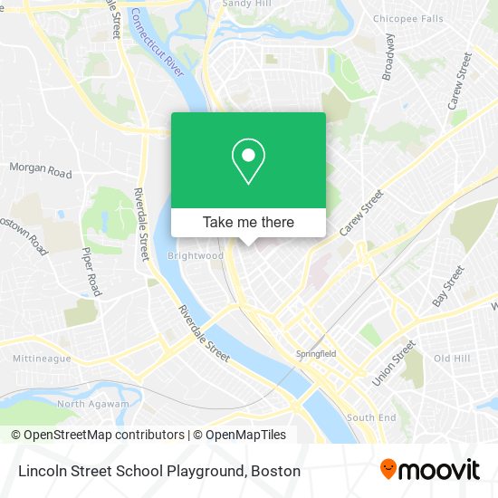 Lincoln Street School Playground map