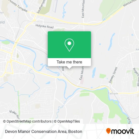 Mapa de Devon Manor Conservation Area