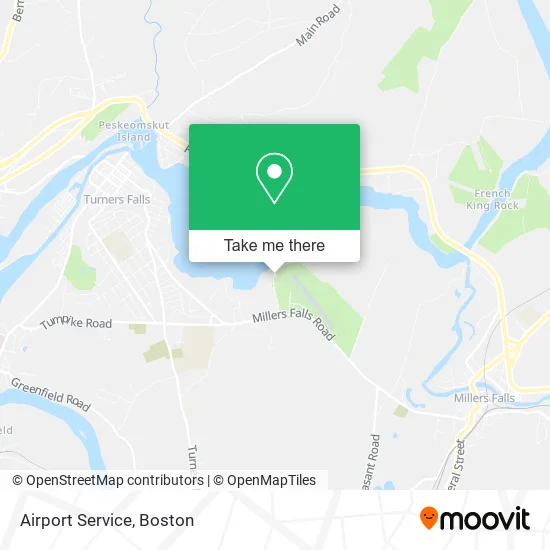 Airport Service map