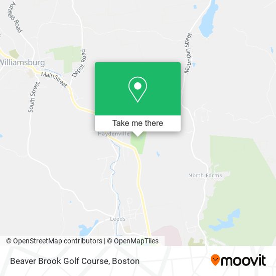 Beaver Brook Golf Course map