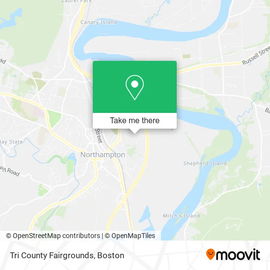 Tri County Fairgrounds map