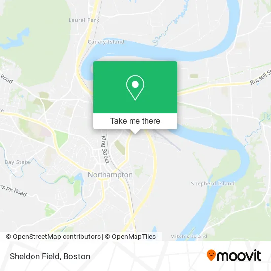 Sheldon Field map