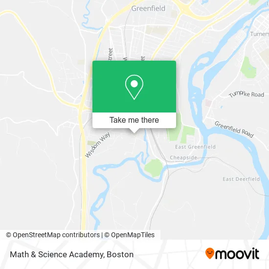 Math & Science Academy map