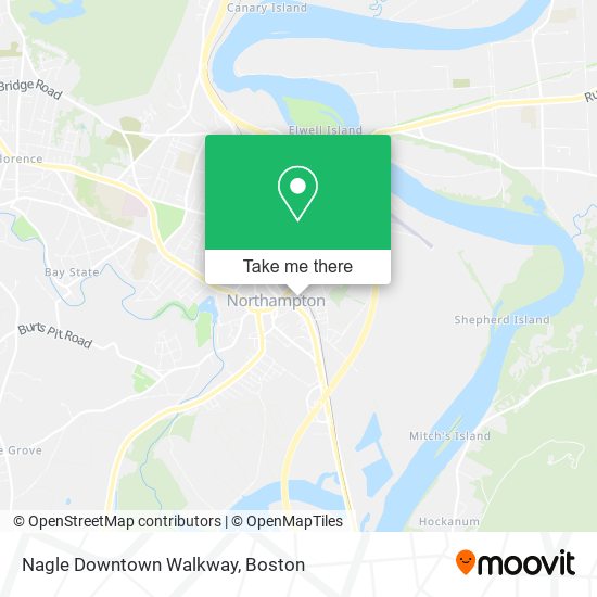Mapa de Nagle Downtown Walkway
