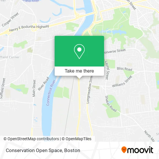 Conservation Open Space map