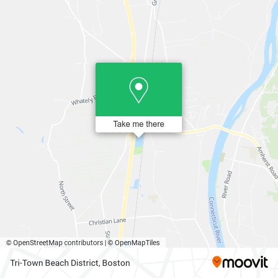 Tri-Town Beach District map