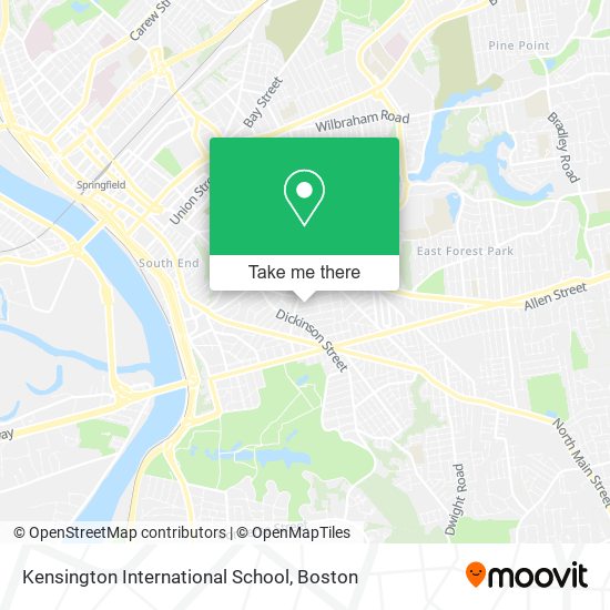 Kensington International School map