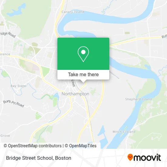 Bridge Street School map