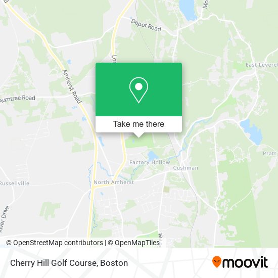 Mapa de Cherry Hill Golf Course