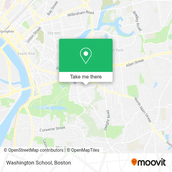 Washington School map