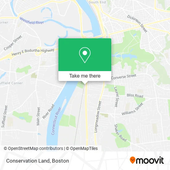 Conservation Land map