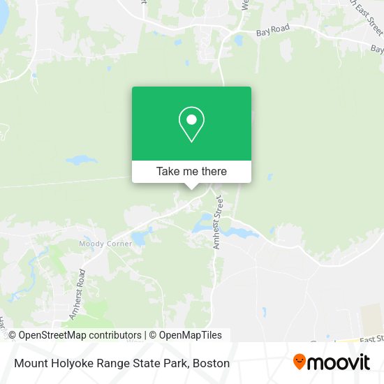 Mapa de Mount Holyoke Range State Park