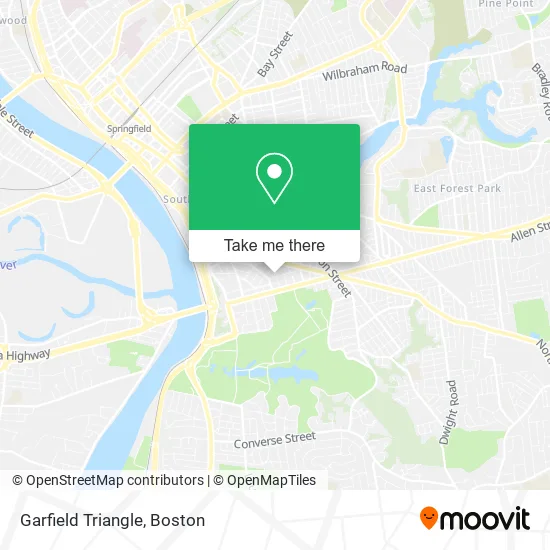 Garfield Triangle map