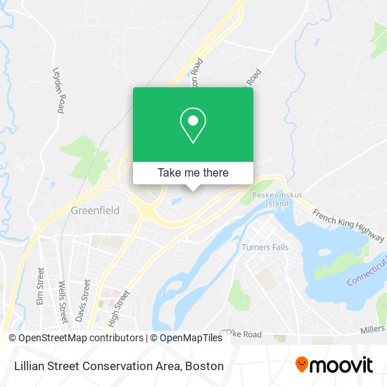 Mapa de Lillian Street Conservation Area