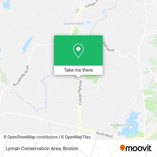 Lyman Conservation Area map