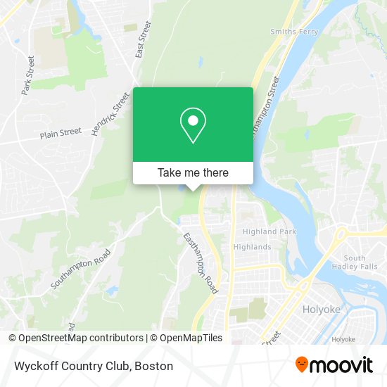 Wyckoff Country Club map