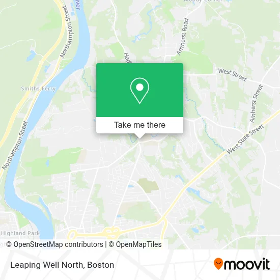 Leaping Well North map