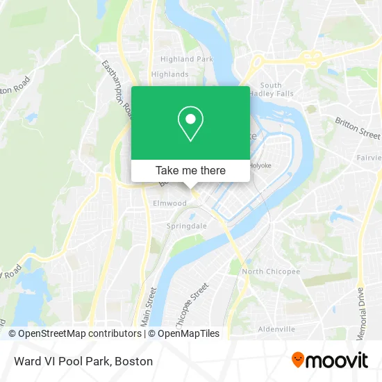 Ward VI Pool Park map