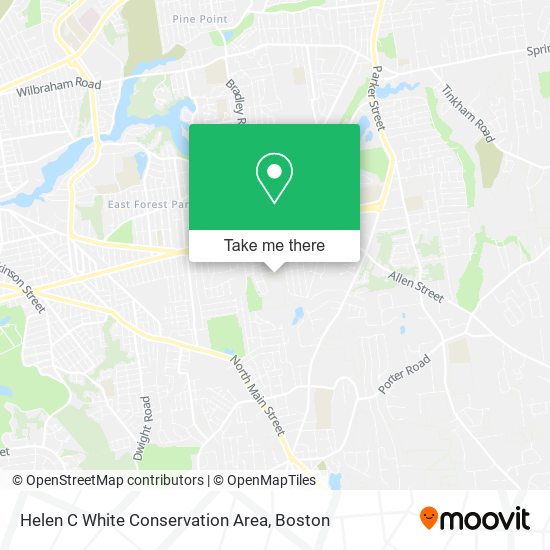 Helen C White Conservation Area map