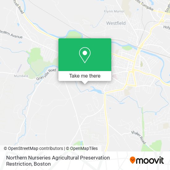 Northern Nurseries Agricultural Preservation Restriction map