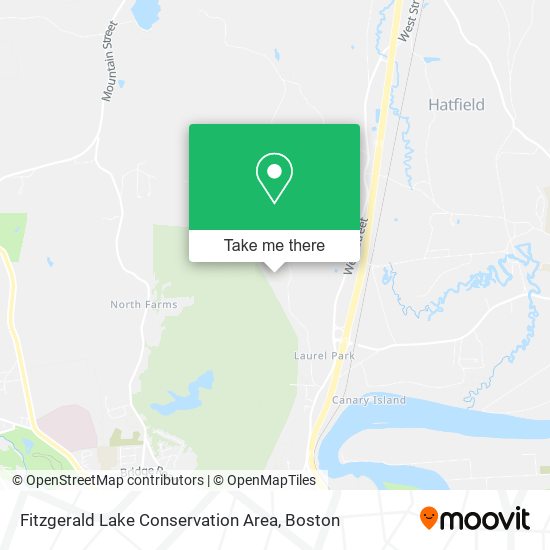 Fitzgerald Lake Conservation Area map