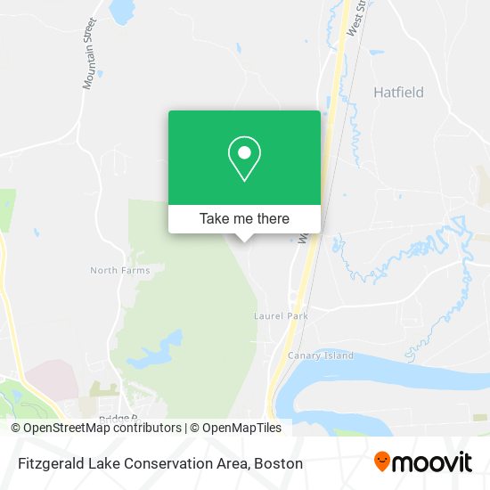 Fitzgerald Lake Conservation Area map