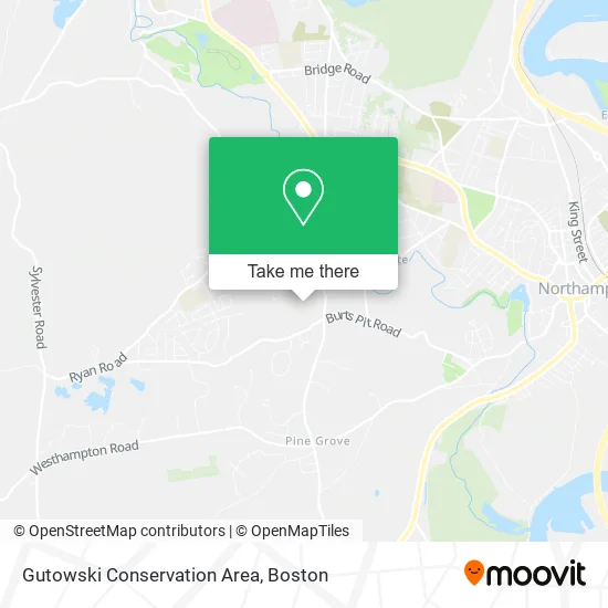 Gutowski Conservation Area map