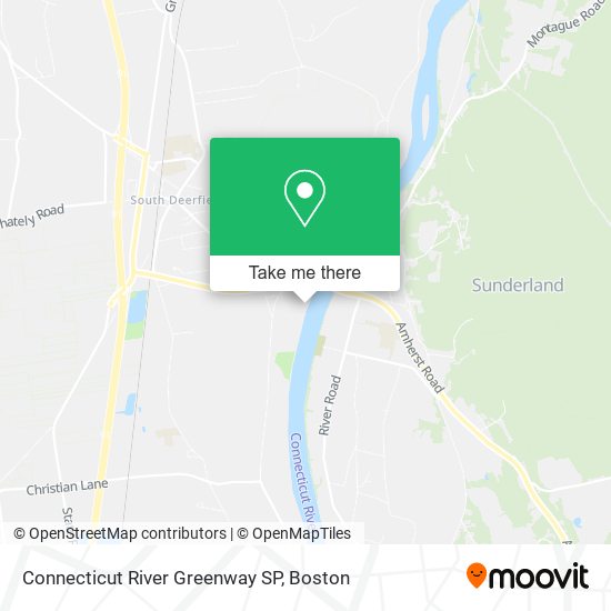 Connecticut River Greenway SP map