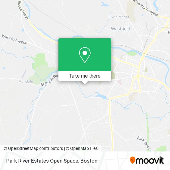Park River Estates Open Space map