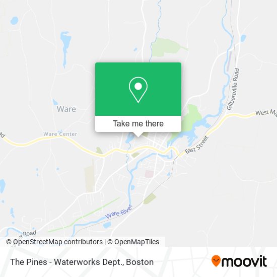 The Pines - Waterworks Dept. map