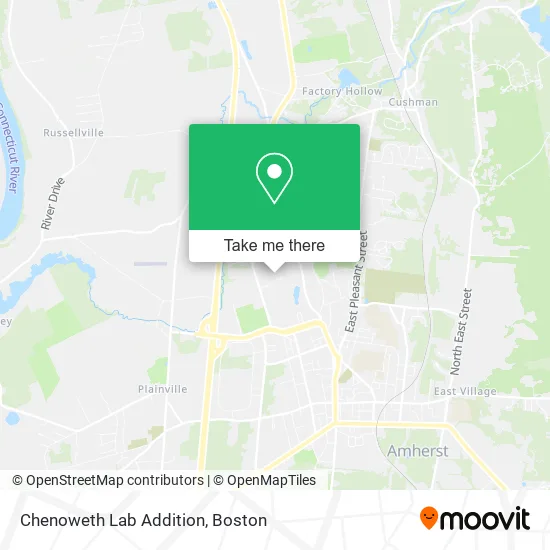 Mapa de Chenoweth Lab Addition