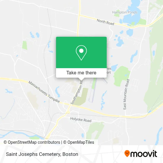 Saint Josephs Cemetery map