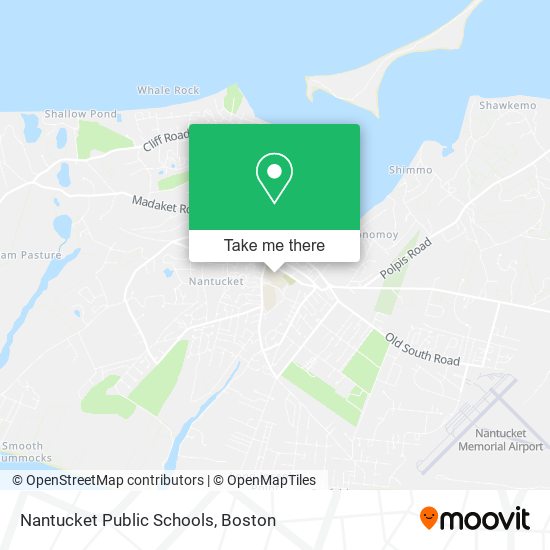 Nantucket Public Schools map