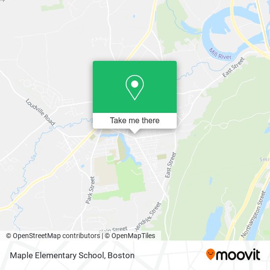 Mapa de Maple Elementary School