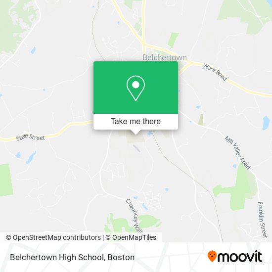 Belchertown High School map