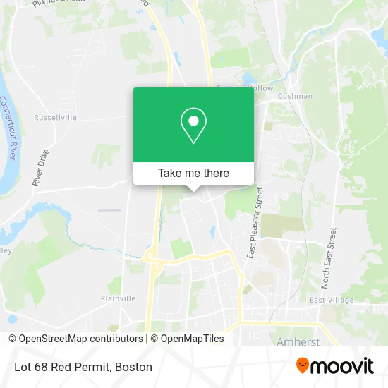 Lot 68 Red Permit map