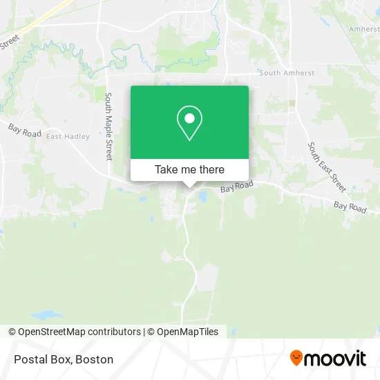 Postal Box map