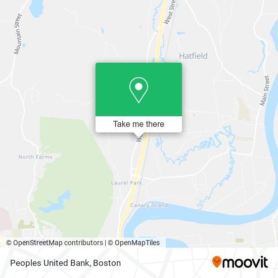 Peoples United Bank map