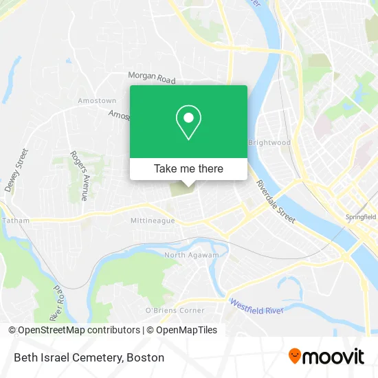 Beth Israel Cemetery map