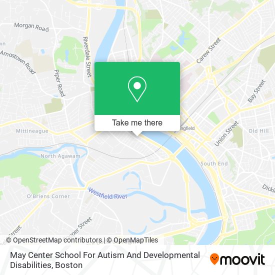 May Center School For Autism And Developmental Disabilities map