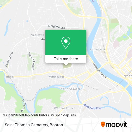 Mapa de Saint Thomas Cemetery